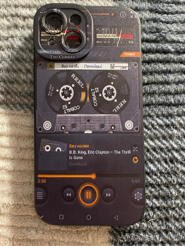 Hot Selling I Phone Cases Iphone 15 Cassete - BFA - Butter Fingers Anonymous