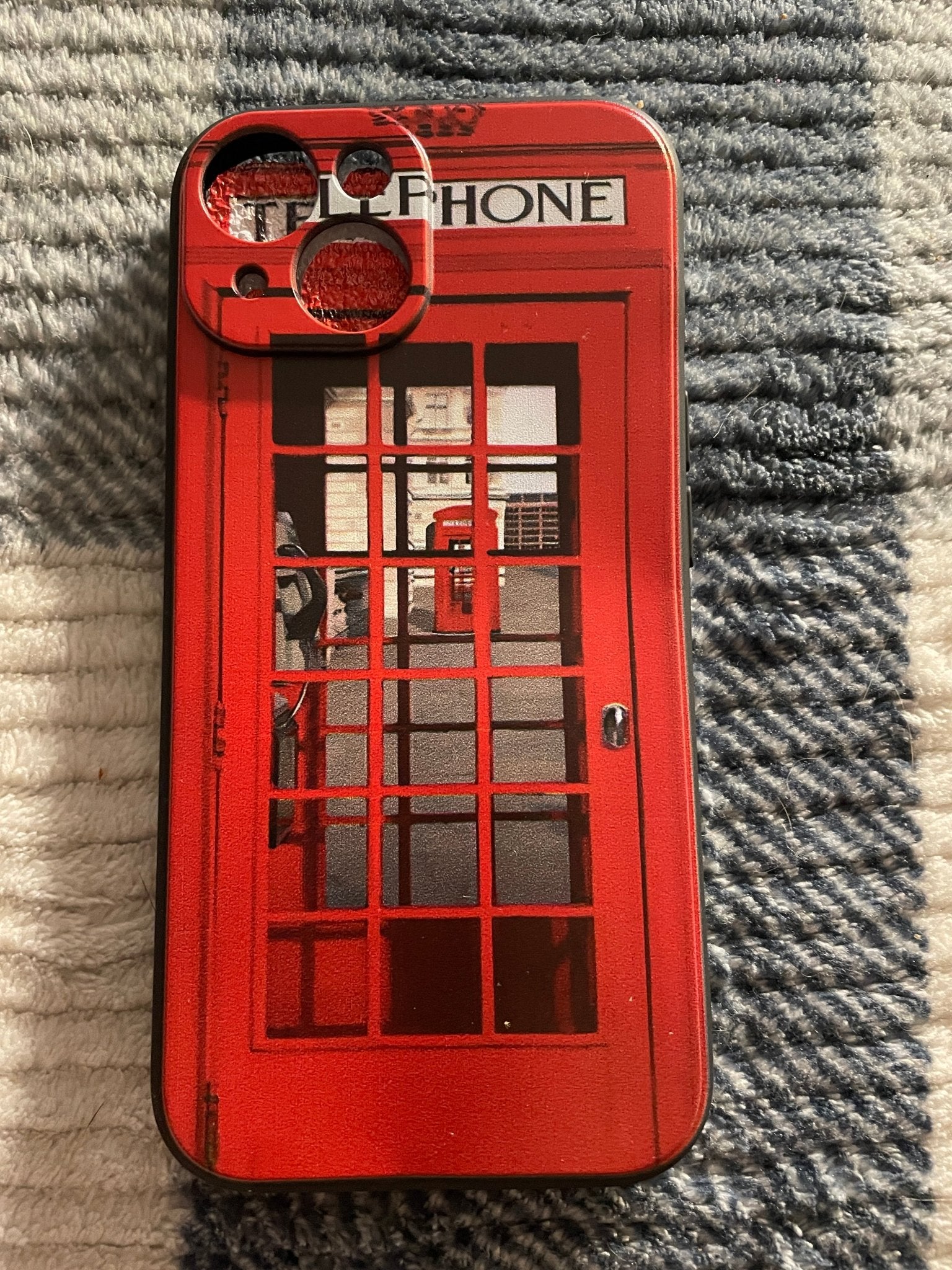 Hot Selling I Phone Cases Iphone 15 Telephone booth - BFA - Butter Fingers Anonymous
