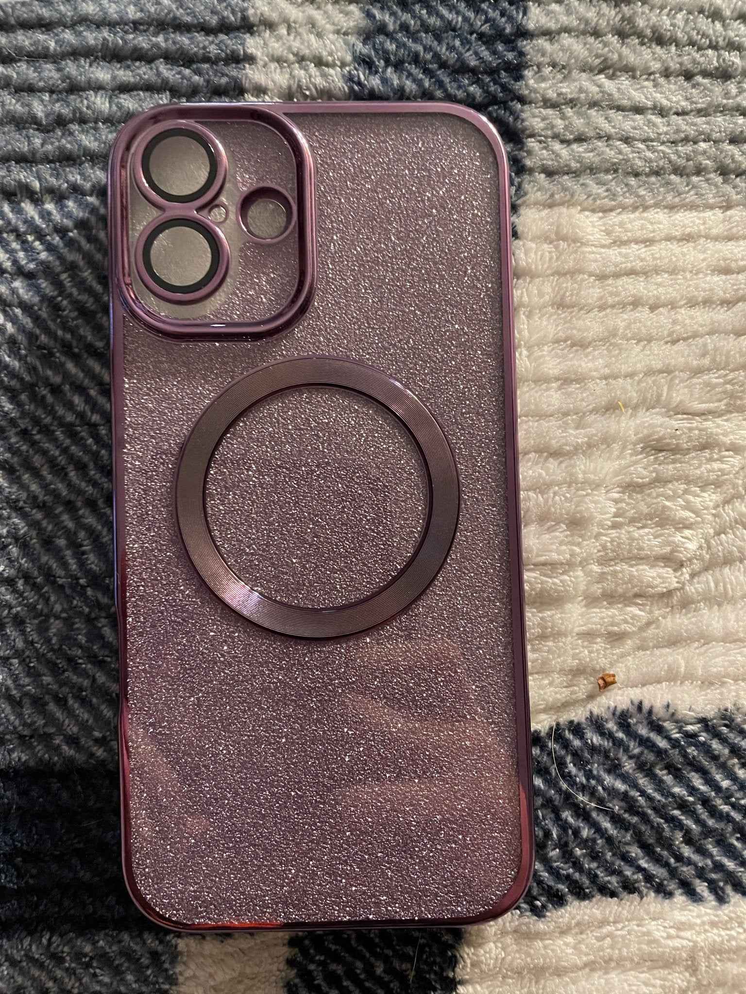 Hot Selling I Phone Cases Iphone 16 Plus Purple Sparkles - BFA - Butter Fingers Anonymous