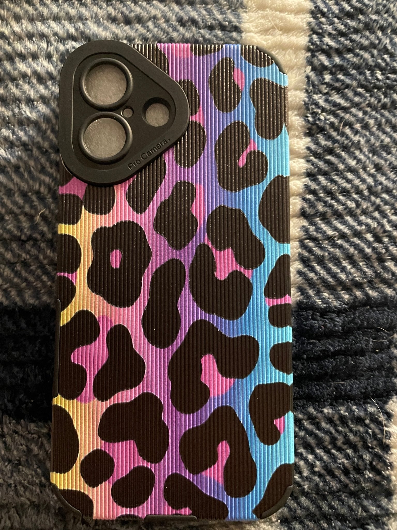 Hot Selling I Phone Cases IPhone 16 Rainbow Leopard - BFA - Butter Fingers Anonymous