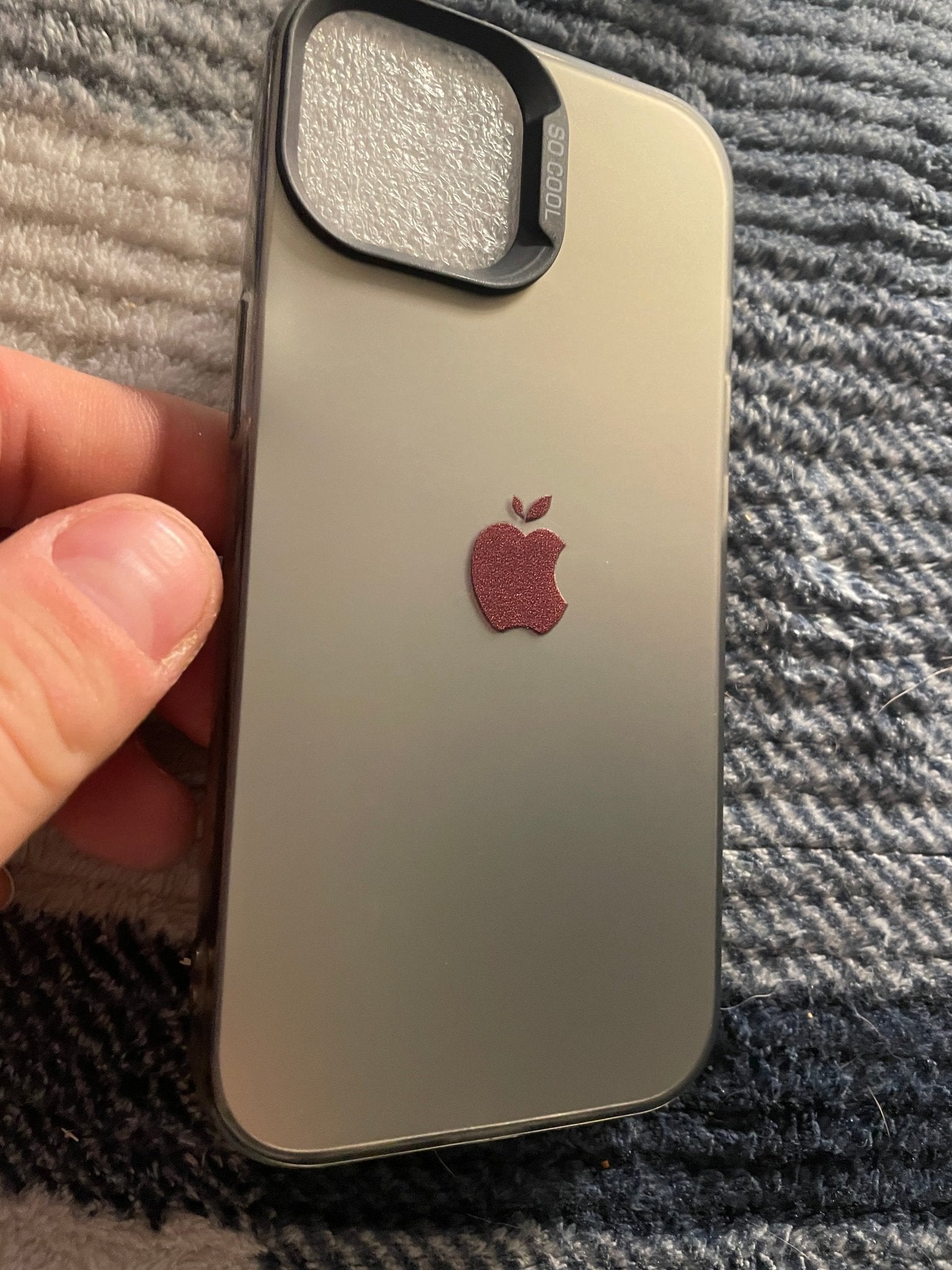 Hot Selling I Phone Cases Shiny Silver Iphone 15 - BFA - Butter Fingers Anonymous