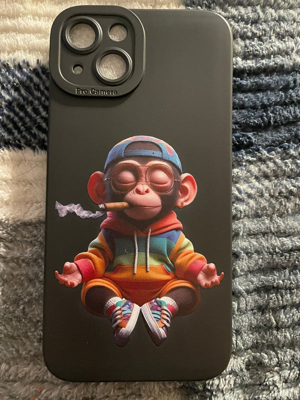 Hot Selling Iphone Cases I Phone 13 Peace Monkey - BFA - Butter Fingers Anonymous