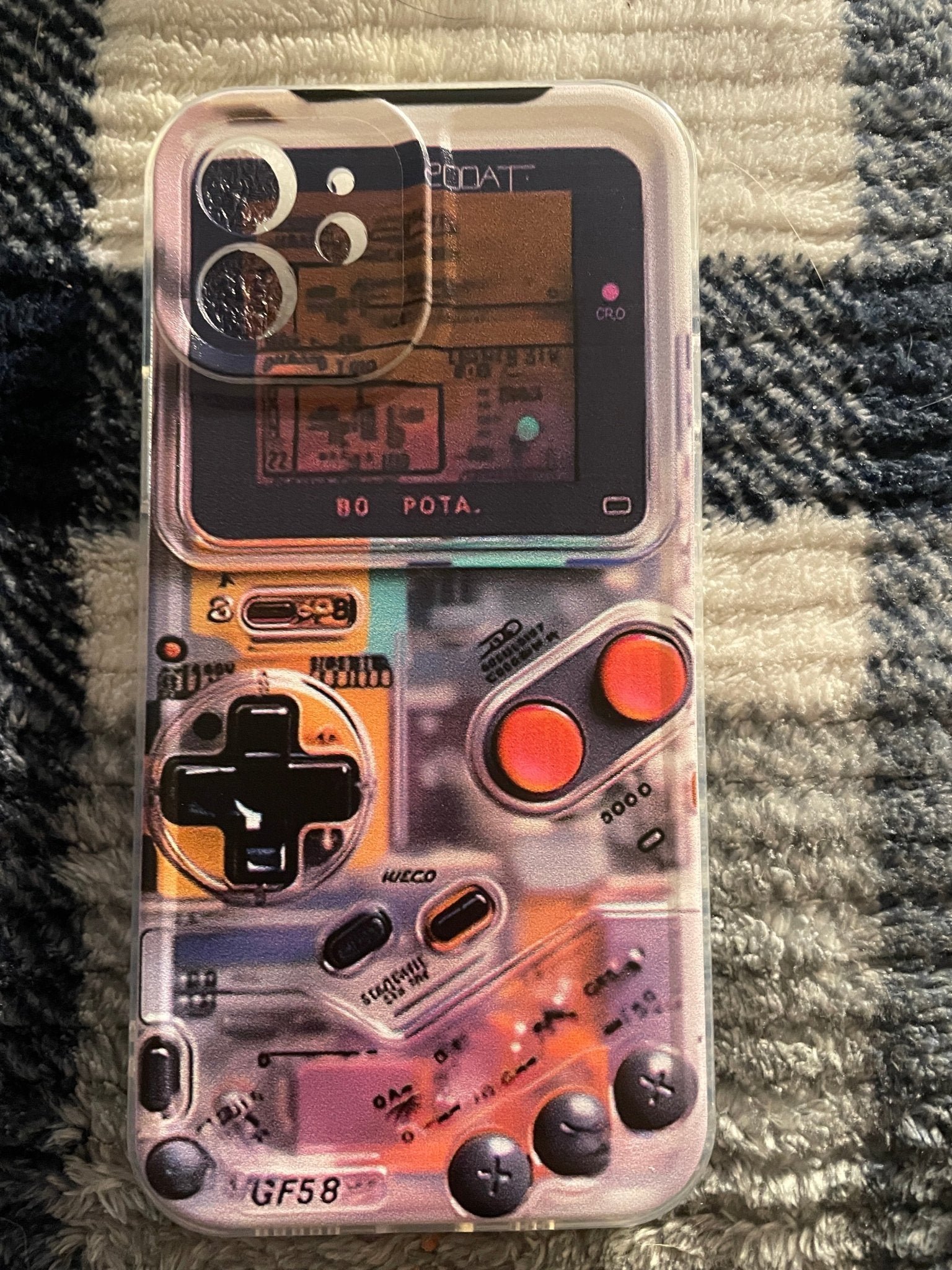 Hot sellling I phone cases I phone 12 gameboy - BFA - Butter Fingers Anonymous