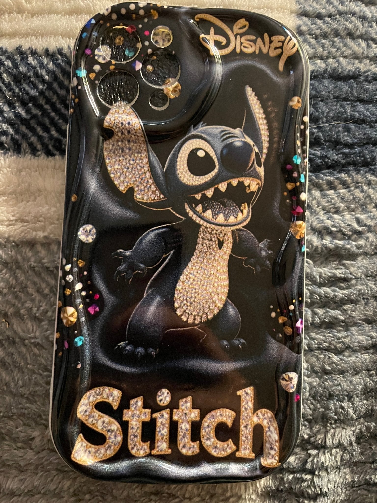 Hot sellling I phone cases I phone 12 pro black stitch - BFA - Butter Fingers Anonymous