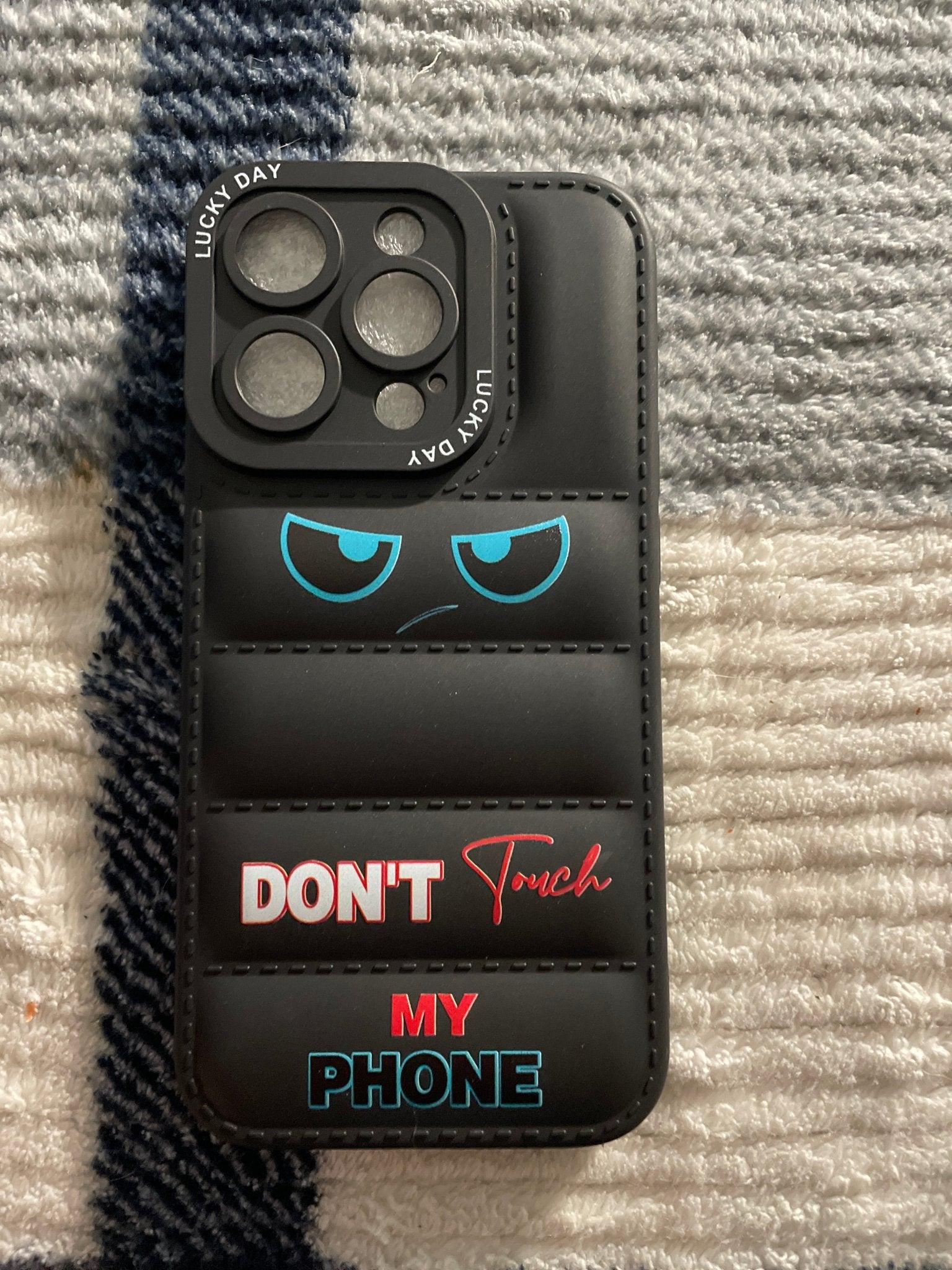 Hot sellling I phone cases I phone 14 pro Don't touch - BFA - Butter Fingers Anonymous