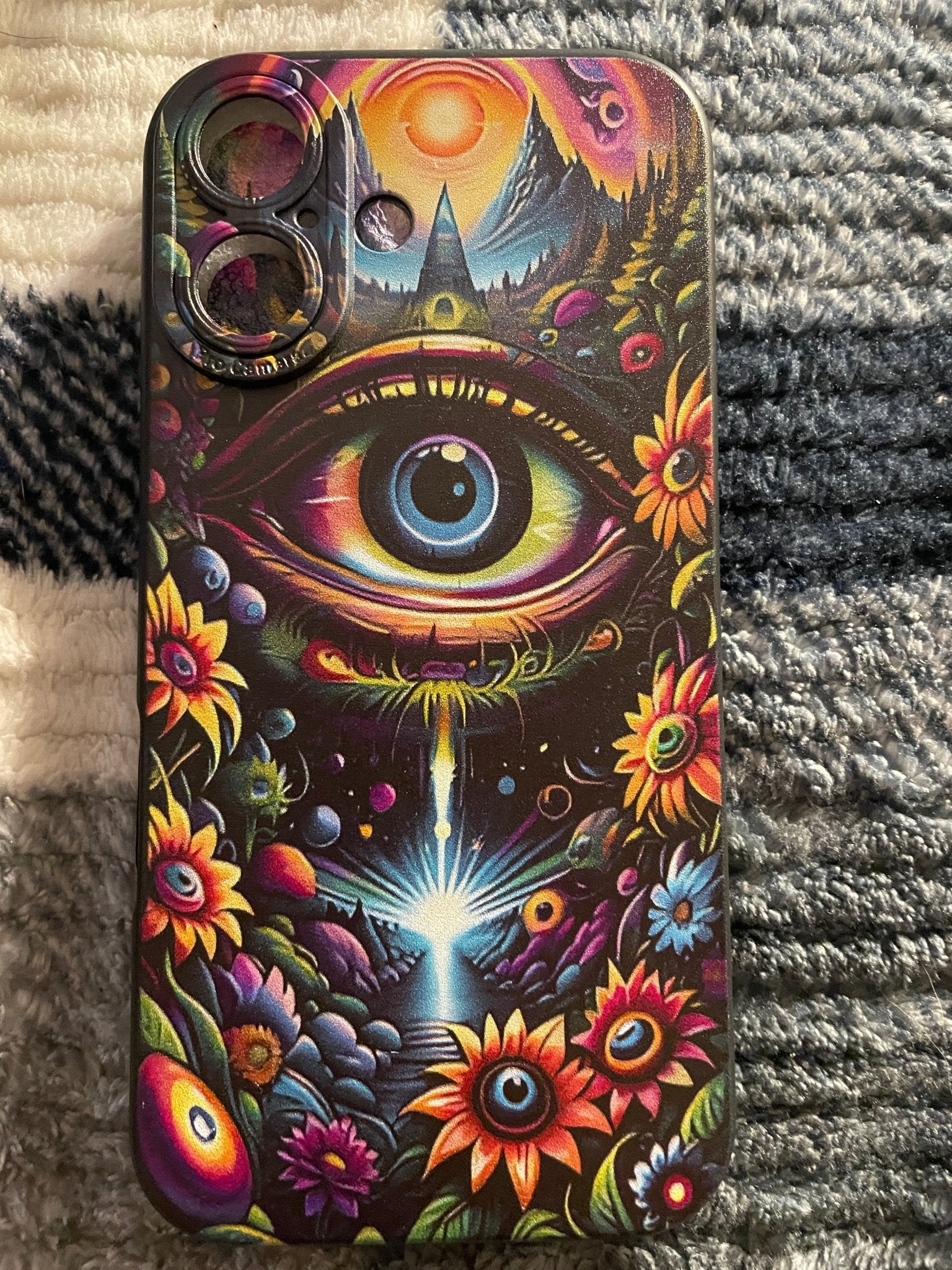 Hot sellling I phone cases I phone 16 colorful mystic eye - BFA - Butter Fingers Anonymous