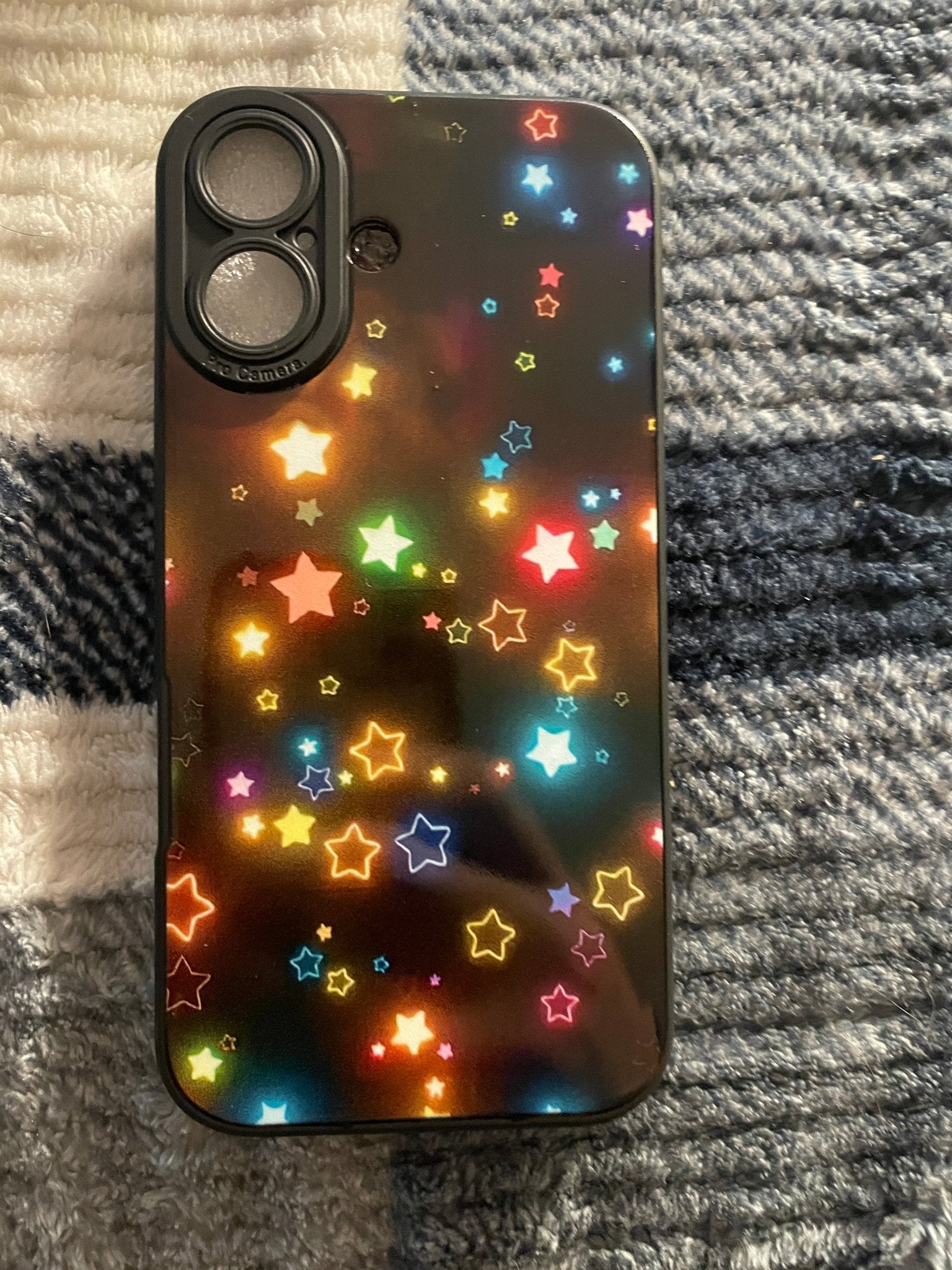 Hot sellling I phone cases I phone 16 colorful stars - BFA - Butter Fingers Anonymous