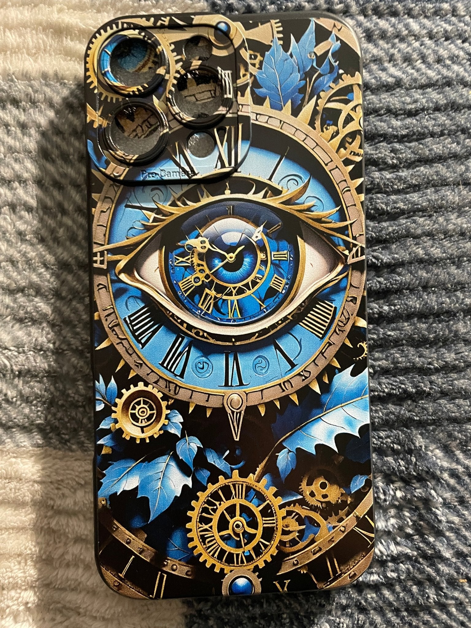 Hot sellling I phone cases I phone 16 pro max blue mystic eye - BFA - Butter Fingers Anonymous