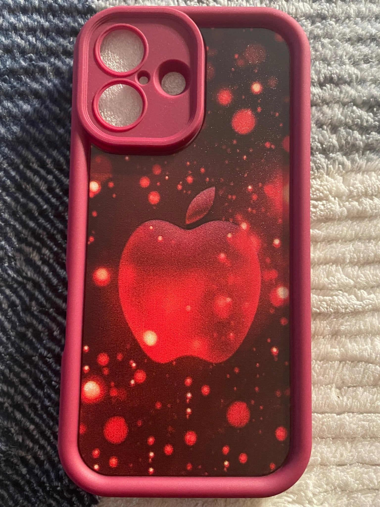 Hot sellling I phone cases I phone 16 red apple - BFA - Butter Fingers Anonymous